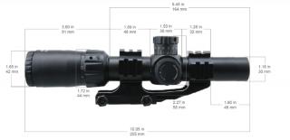 Mustang 1-4x24FFP Riflescope by Vector Optics